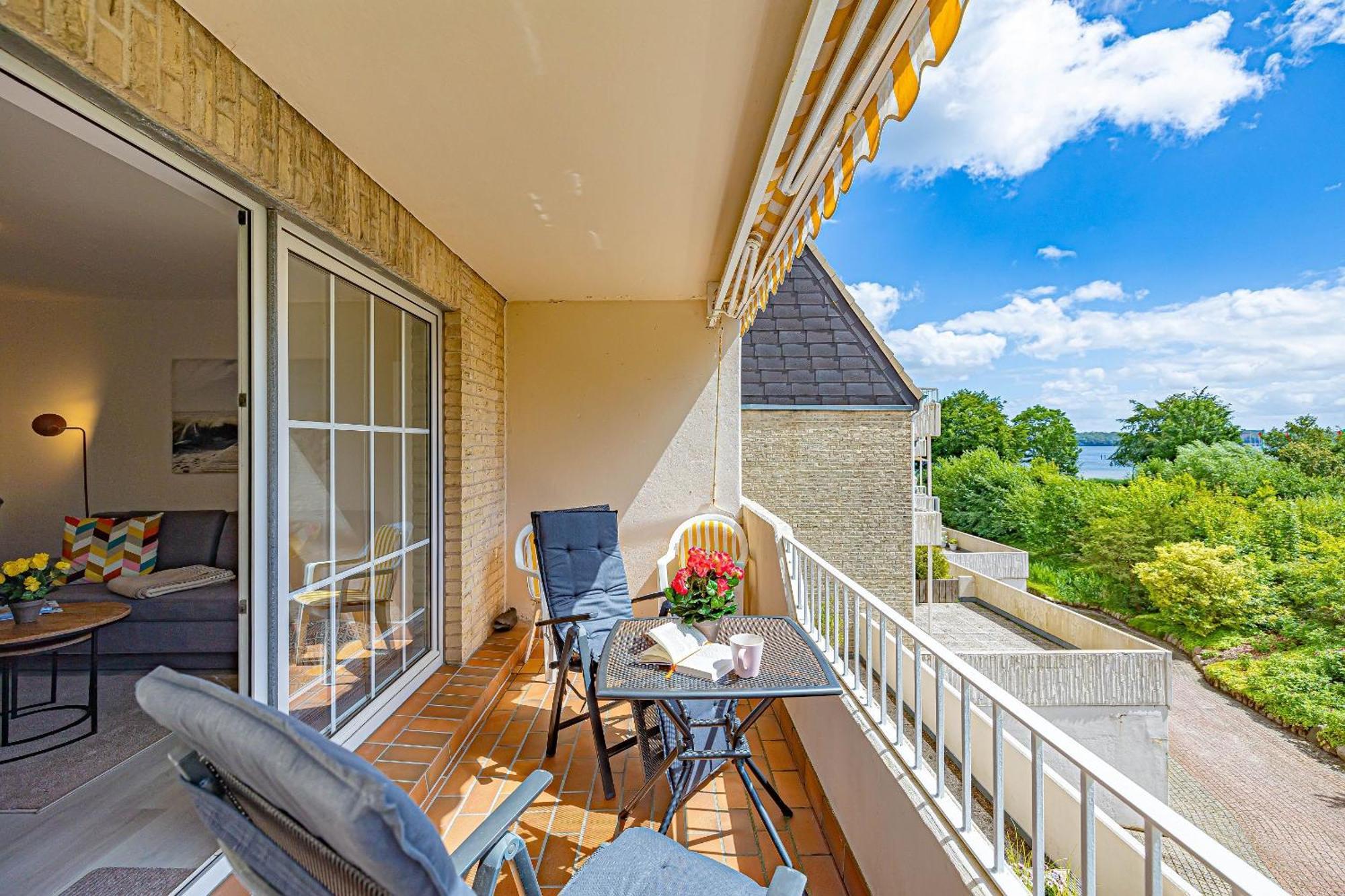 Fewo1846 - Strandresidenz Wassersleben Suedblick App 689 - Komfortables Apartment Mit Balkon Und Meerblick Harrislee Exterior foto
